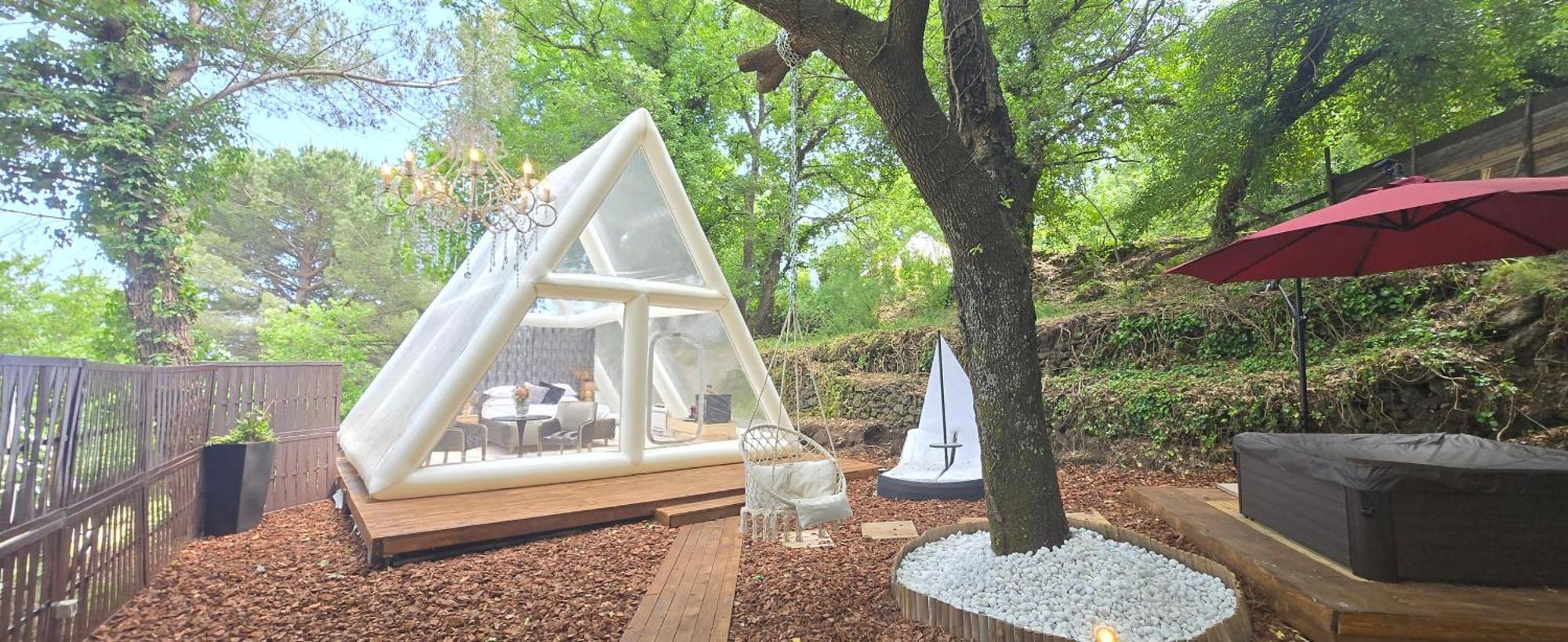 Luxury tent Bubble Glamping Sicily Catania