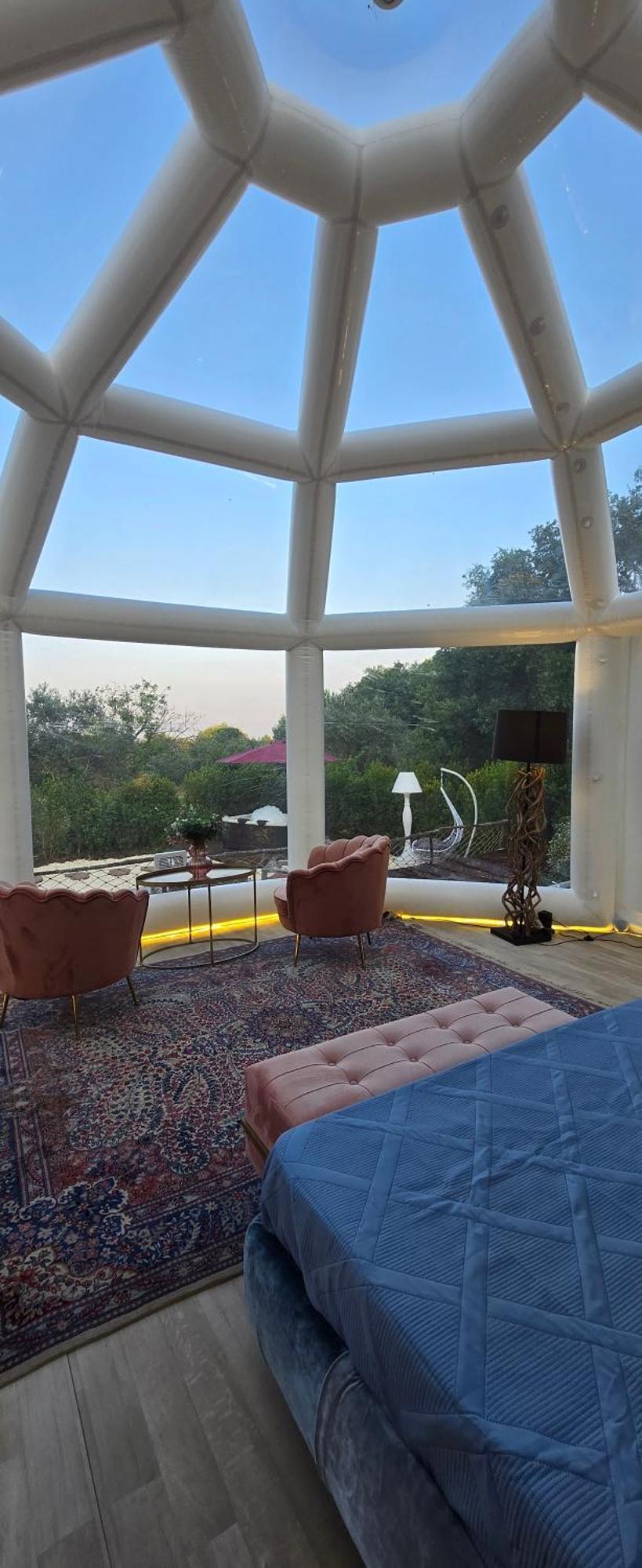 Bubble Glamping Sicily Luxury tent